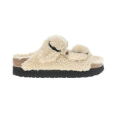 Arizona Big Buckle Shearling Footbed Sandals BIRKENSTOCK