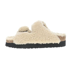 Arizona Big Buckle Shearling Footbed Sandals Tektoty