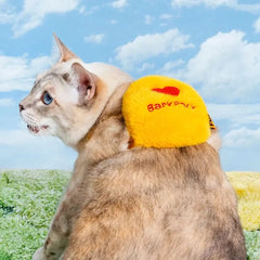 FUNNYFUZZY Schoolbag Plush Squeaky Dog Toy – BarkPack Tektoty