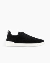 Men's Triple Stitch Suede Sneakers Tektoty