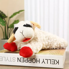 Plush Lamb Squeaker Toy Dog Interactive Toy Tektoty