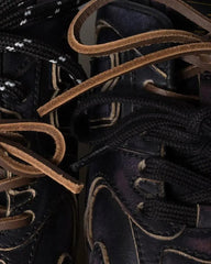 Leather Slip-On Dual-Tone Laces Mule Sneakers Tektoty