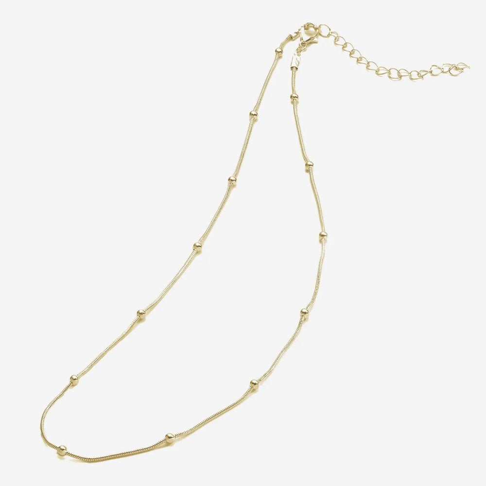 Dainty Beaded Necklace Tektoty