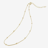 Dainty Beaded Necklace Tektoty