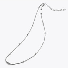 Dainty Beaded Necklace Tektoty
