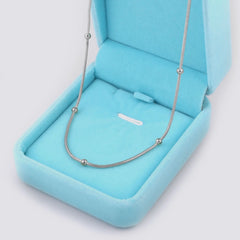 Dainty Beaded Necklace Tektoty