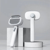 2 In 1 Self-Cleaning Dual-Head Shedding and Dematting Tool Pet Grooming Brush Tektoty