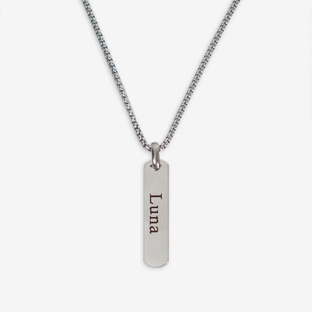 Flat Bar Necklace Tektoty