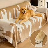 Ice Cream Wave Chenille All Seasons Universal Multifunctional Full Coverage Couch Cover Tektoty