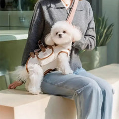 Multifunctional Portable Traction Cross-body Small Dog Carrier Backpack Tektoty