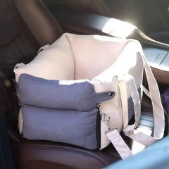 Thick Full-Lining Dual-Purpose Travel Bag Center Console Dog Car Seat Tektoty