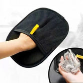 Pet Hair Removal Glove with Dual-Sided Electrostatic Bristles Tektoty
