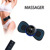Mini Cervical Spine Patch Remote Control and Portable Massager with Patches for Full Body Massage with Multi-mode Adjustment Tektoty