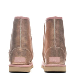 Kids Classic II Boot Metallic Glitter - Rose Gold Tektoty