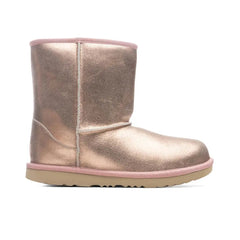 Kids Classic II Boot Metallic Glitter - Rose Gold Tektoty
