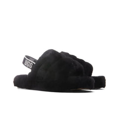 Kids Fluff Yeah Slide - Black Tektoty