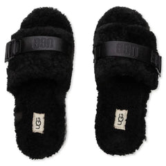 Women's Fluffita Slipper - Black Tektoty