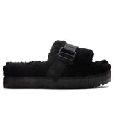 Women's Fluffita Slipper - Black Tektoty