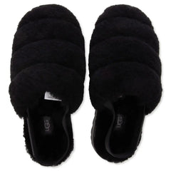 Women's Super Fluff Slipper - Black Tektoty