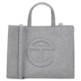 UGG x Telfar Medium Fleece Shopper - Heather Grey Tektoty