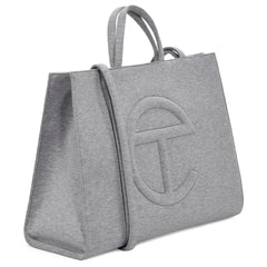 UGG x Telfar Large Fleece Shopper - Heather Grey Tektoty