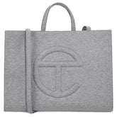 UGG x Telfar Large Fleece Shopper - Heather Grey Tektoty