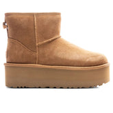 Women's Classic Mini Platform Boot - Chestnut Tektoty
