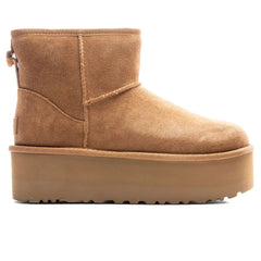 Women's Classic Mini Platform Boot - Chestnut Tektoty