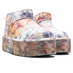 UGG x Collina Strada Classic Ultra Mini Platform - Light Blue Floral Tektoty