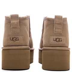 Women's Classic Ultra Mini Platform - Sand Tektoty