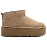 Women's Classic Ultra Mini Platform - Sand Tektoty