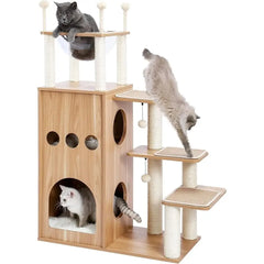 Modern Cat Tree | Multi-Level | Scratching Furniture | Cat Condo Tektoty