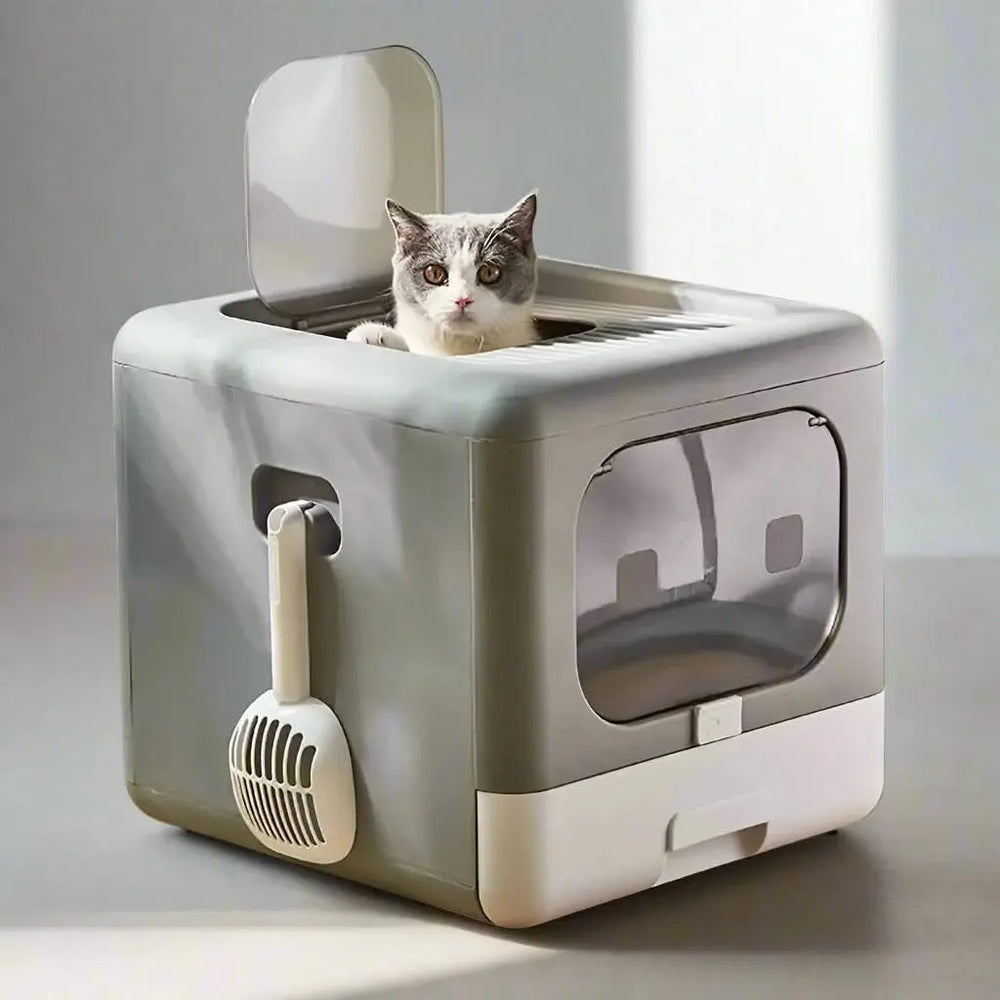 Foldable Kitten Litter box Haven Tektoty