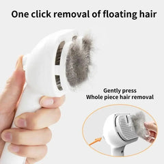 Gentle Pet Grooming Massage Brush Tektoty
