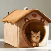 Cozy Foldable Pet Retreat Tektoty