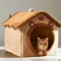 Cozy Foldable Pet Retreat Tektoty