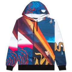 UGG x Yokoo Tadanori Hoodie - Blue Multi Tektoty