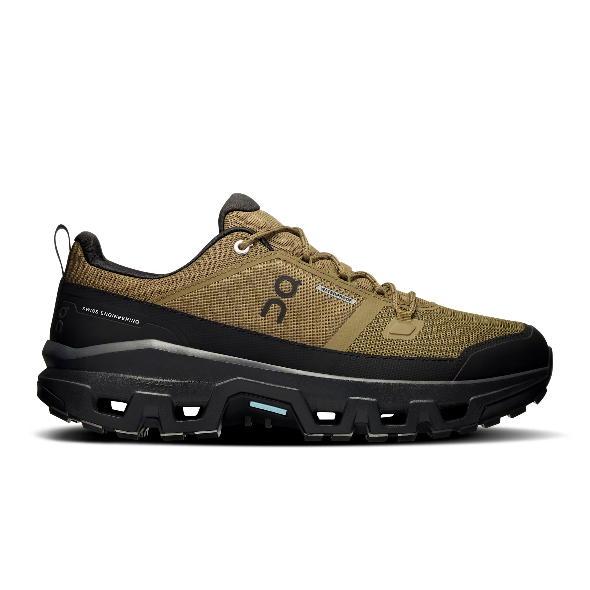 On Cloud Men's Cloudrock Low Waterproof - Hunter/Black On Cloud