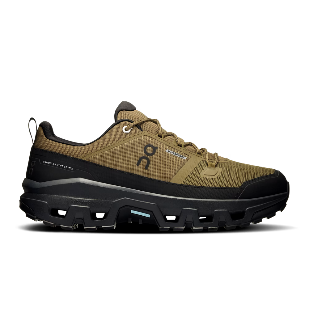 On Cloud Men's Cloudrock Low Waterproof - Hunter/Black On Cloud