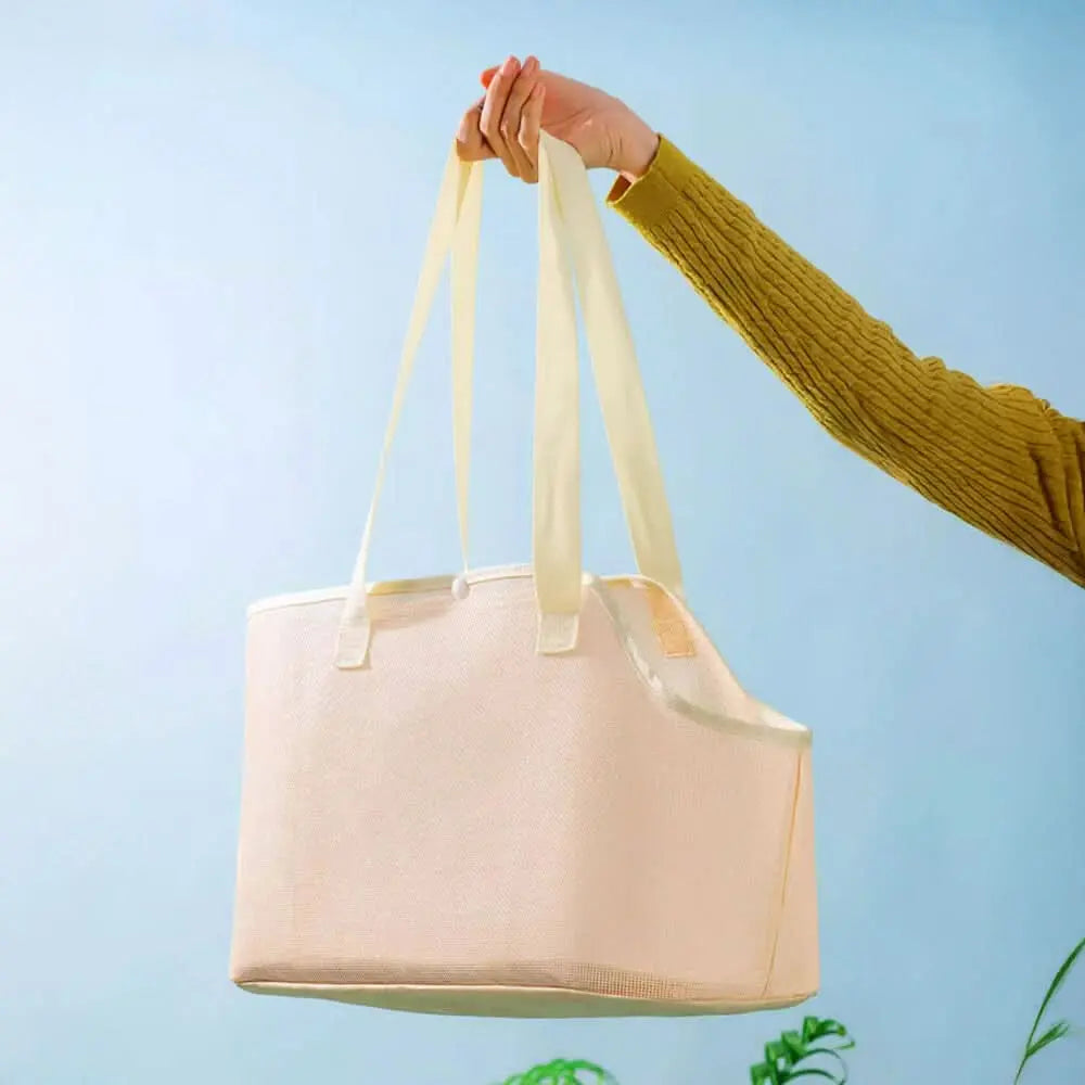 Lightweight Mesh Pet Carrier Bag for Small Dogs & Cats Tektoty