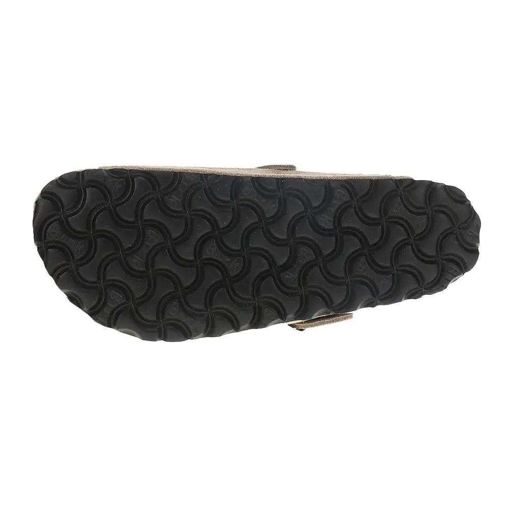 Boston Rivets Suede Leather Clogs Tektoty