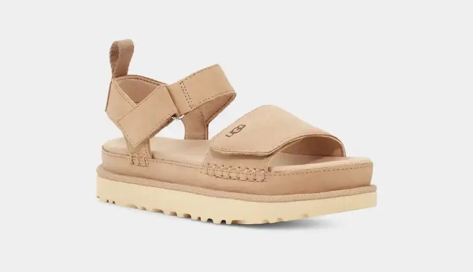 UGG Goldenstar Platform Sandal Driftwood Women's Tektoty