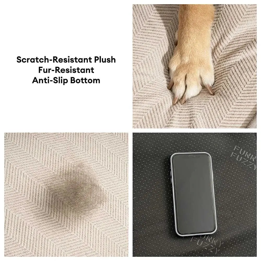 Chenille Extra Wide Non-Slip Removable Sponge Pet Stairs - SafeRamp Tektoty