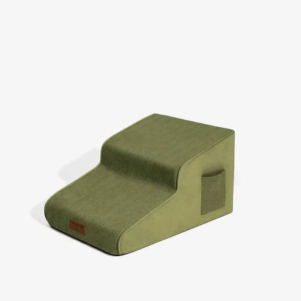 Chenille Extra Wide Non-Slip Removable Sponge Pet Stairs - SafeRamp Tektoty