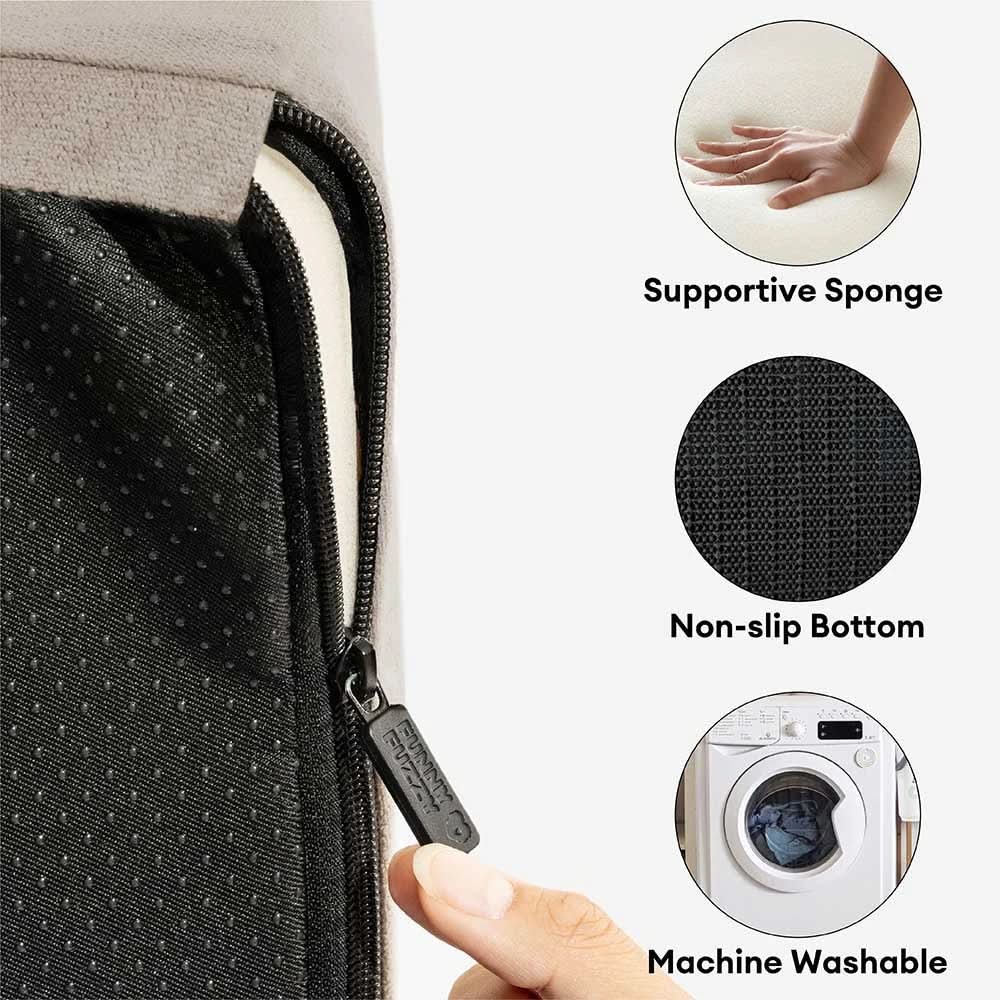 Chenille Extra Wide Non-Slip Removable Sponge Pet Stairs - SafeRamp Tektoty