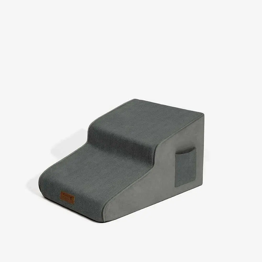 Chenille Extra Wide Non-Slip Removable Sponge Pet Stairs - SafeRamp Tektoty