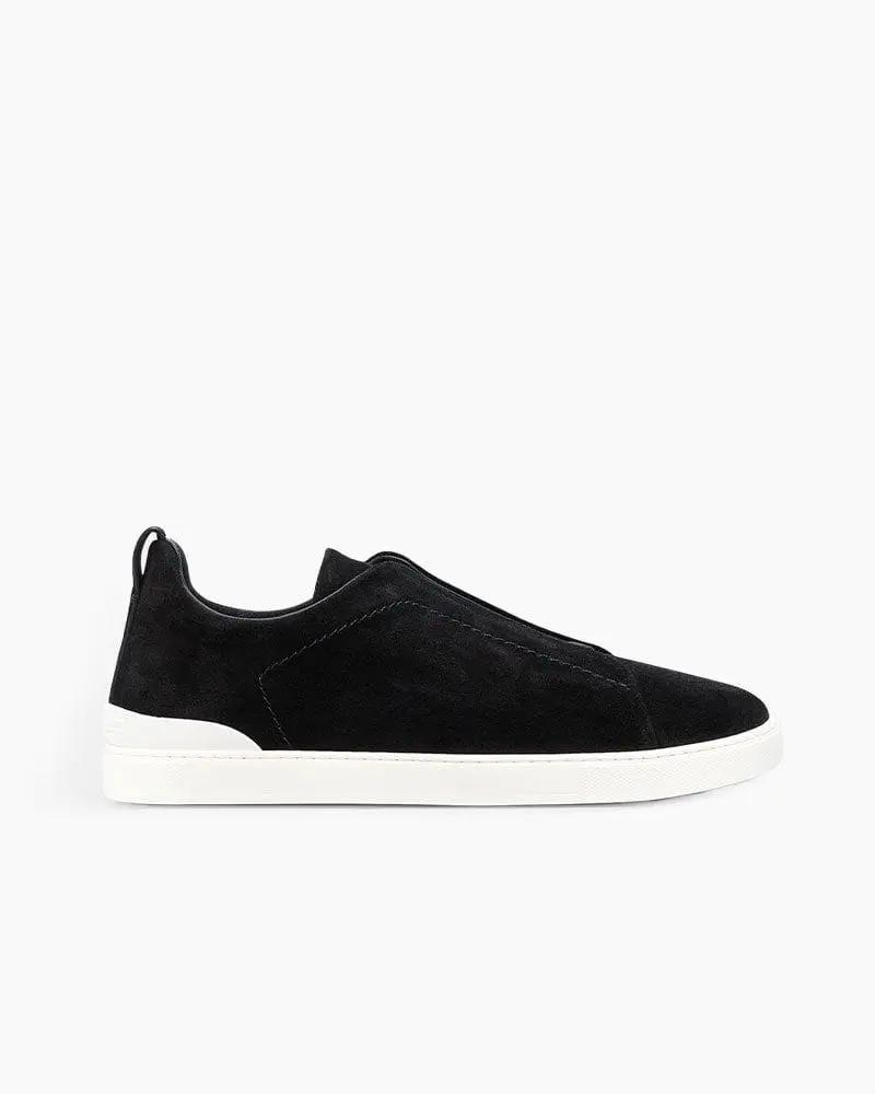 Men's Triple Stitch Suede Sneakers Tektoty