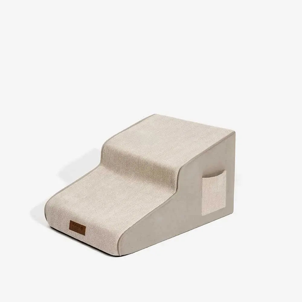 Chenille Extra Wide Non-Slip Removable Sponge Pet Stairs - SafeRamp Tektoty