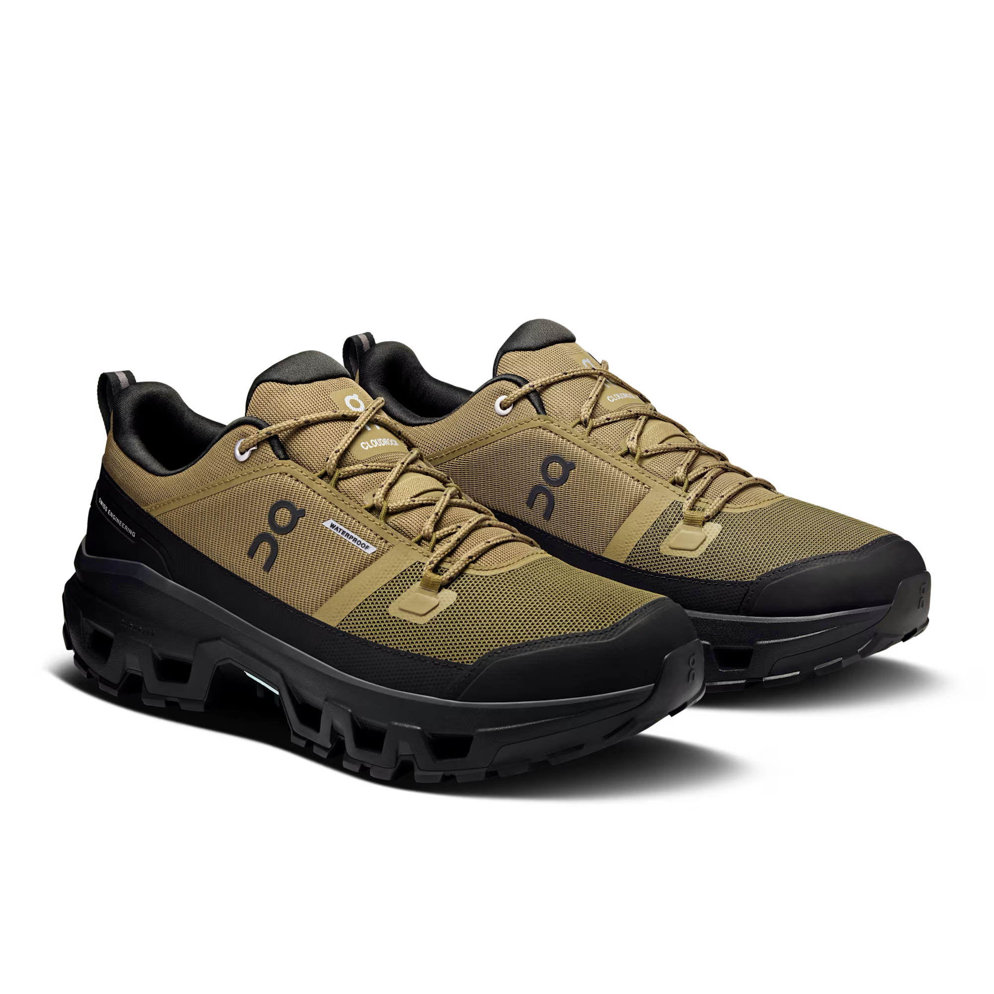 On Cloud Men's Cloudrock Low Waterproof - Hunter/Black On Cloud