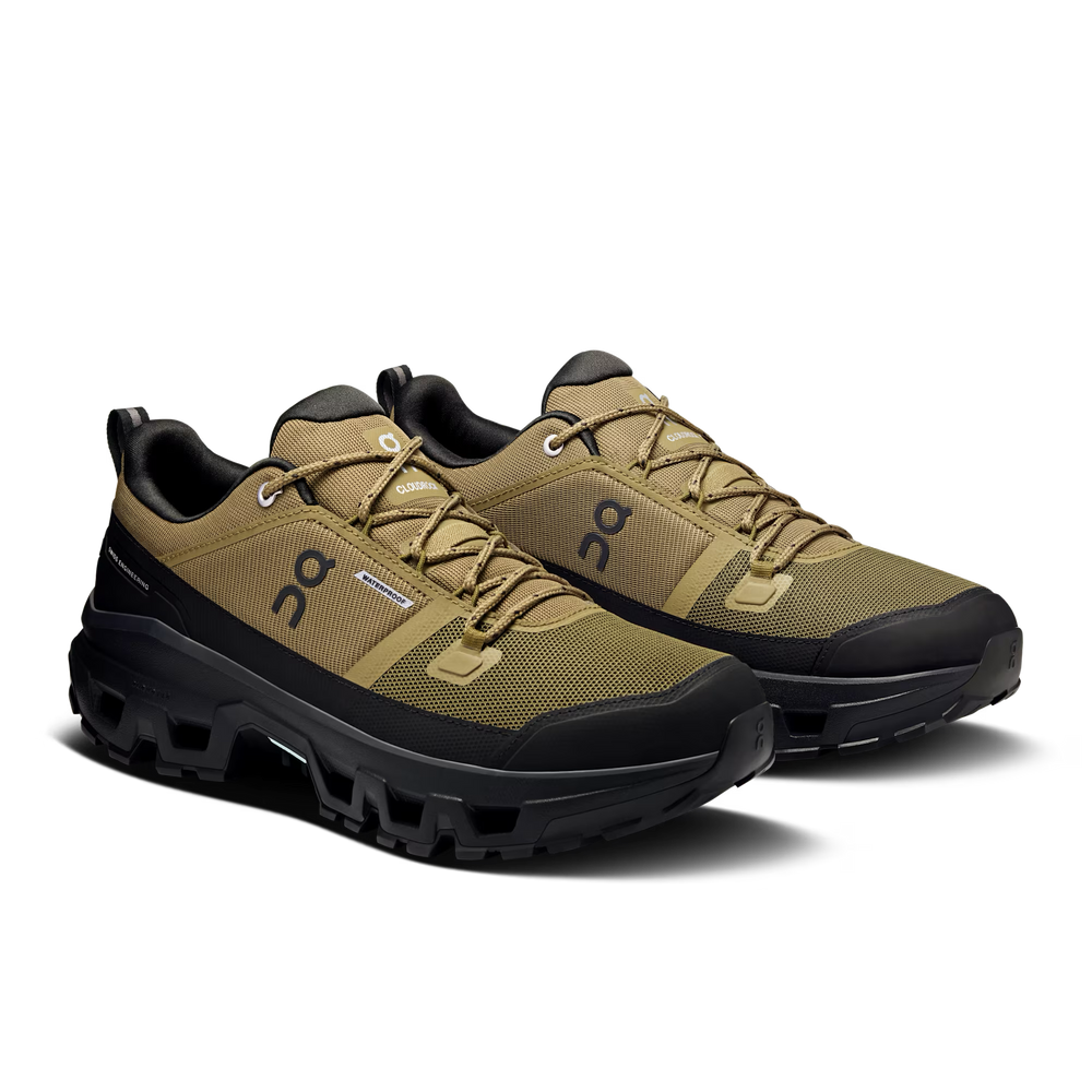 On Cloud Men's Cloudrock Low Waterproof - Hunter/Black On Cloud